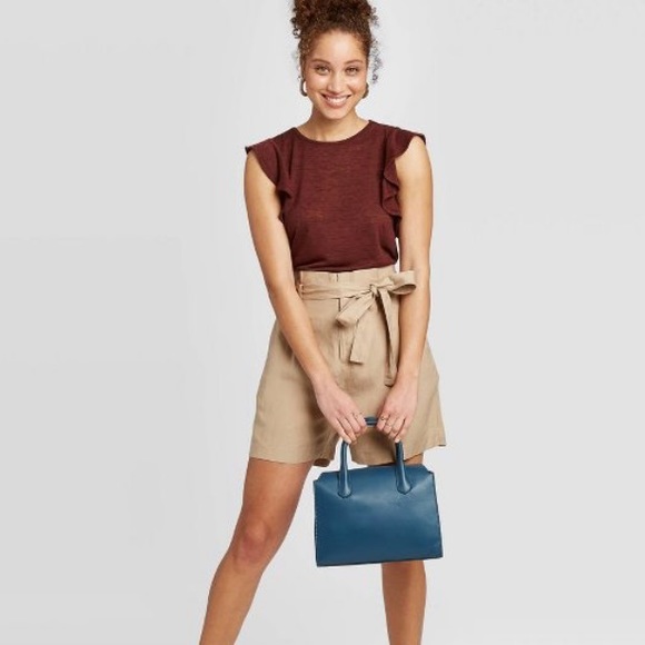 a new day Tops - 🌟4/25 SALE🌟Ruffle Short Sleeve T-Shirt-A New Day